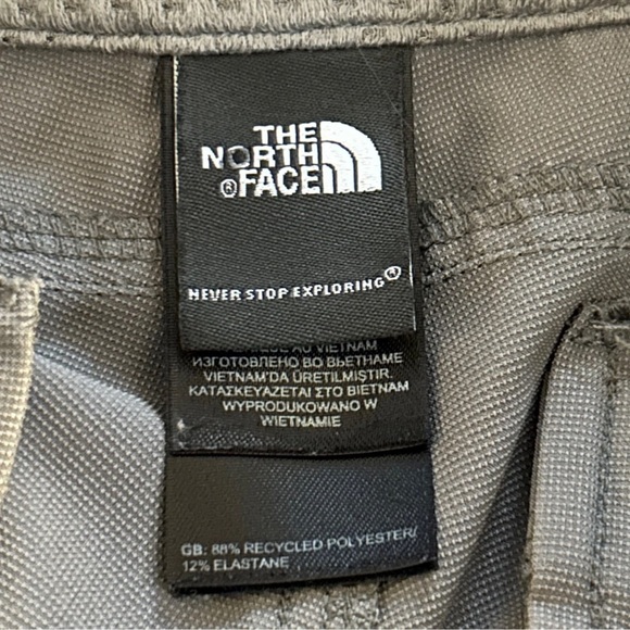 The North Face Women's Capri Pants Gray Size 8 - Picture 7 of 9